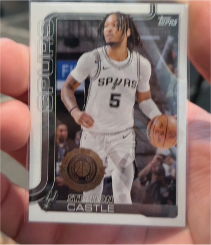 2025-26 Topps #197 Stephon Castle — front
