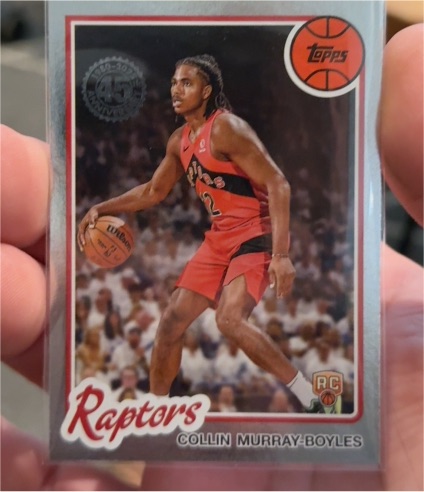 2025-26 Topps #80BK-56 Collin Murray-Boyles Toronto Raptors — front