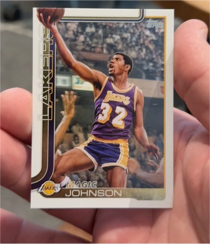 2025-26 Topps #255 Magic Johnson — front
