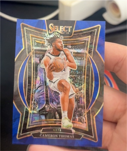2024-25 Panini Select #50 Cameron Thomas — front
