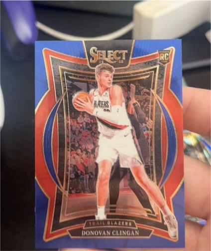 2024-25 Panini Select #69 Donovan Clingan — front