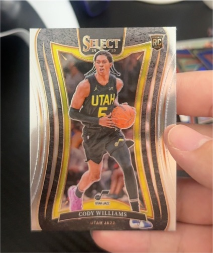 2024-25 Panini Select #394 Cody Williams — front