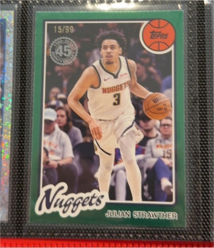 2025-26 Topps Basketball #80BK-28 Julian Strawther — front