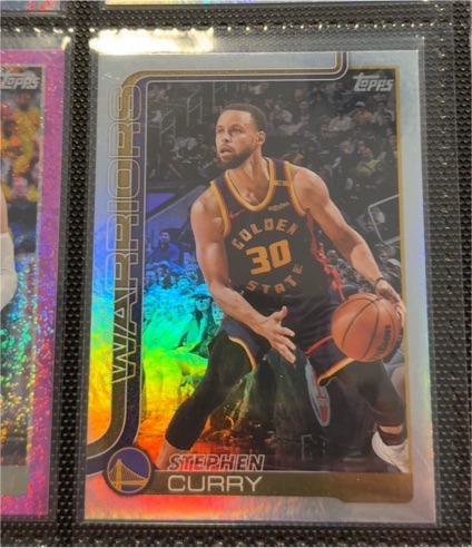 2025-26 Topps Basketball #135 Stephen Curry — front