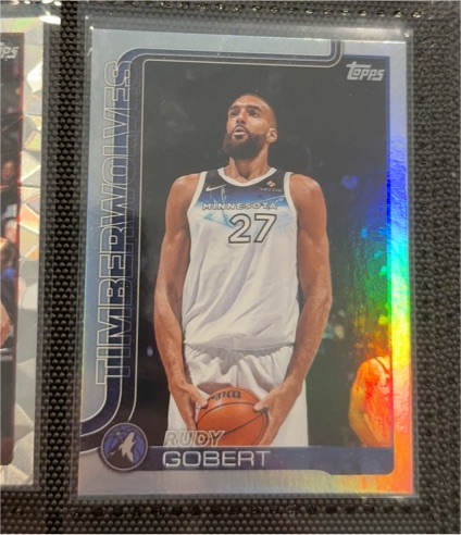 2025-26 Topps Basketball #111 Rudy Gobert — front