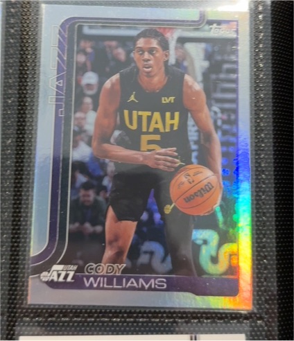 2025-26 Topps #130 Cody Williams — front