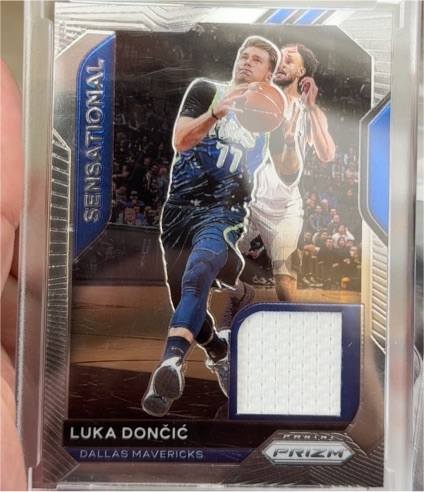 2020-21 Panini Prizm #SSW-LUK Luka Dončić — front