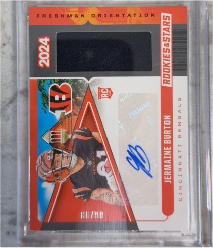 2024 Panini Rookies & Stars Freshman Orientation #FO-JB Jermaine Burton — front