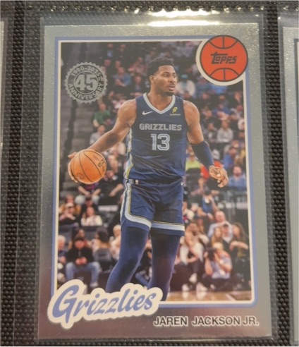 2025-26 Topps 1980-81 45th Anniversary #80BK-41 Jaren Jackson Jr. — front