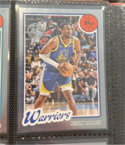 2025-26 Topps 1980-81 #80BK-19 Kevon Looney Silver Foil — front