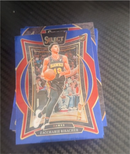 2024-25 Panini Select #86 Zaccharie Risacher — front