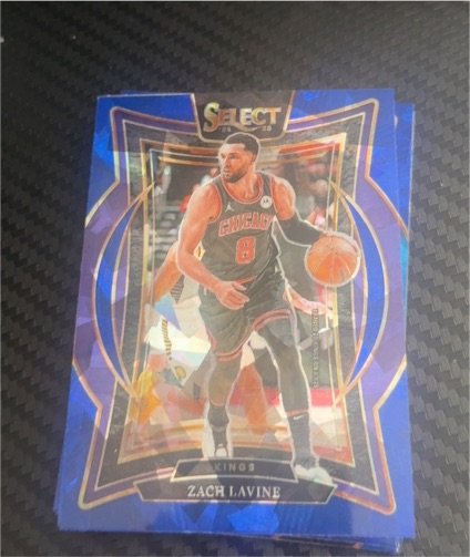 2024-25 Panini Select #10 Zach LaVine — front