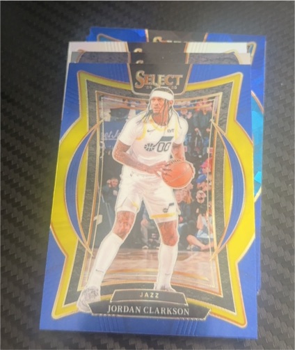 2024-25 Panini Select #19 Jordan Clarkson — front