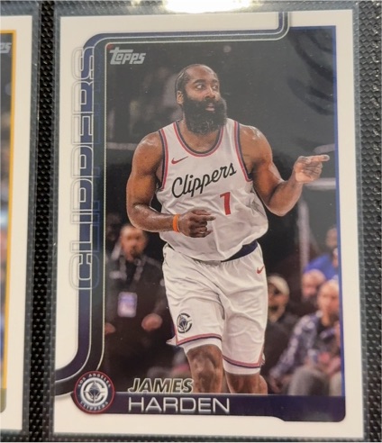 2025-26 Topps Basketball #143 James Harden — front