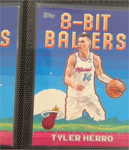 2025-26 Topps Basketball #8B-2 Tyler Herro 8-Bit Ballers — front