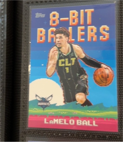 2025-26 Topps Basketball #8B-17 LaMelo Ball 8-Bit Ballers — front