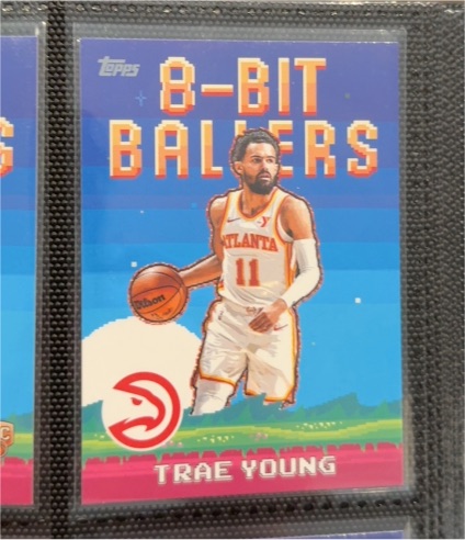 2025-26 Topps Basketball #8B-6 Trae Young 8-Bit Ballers — front