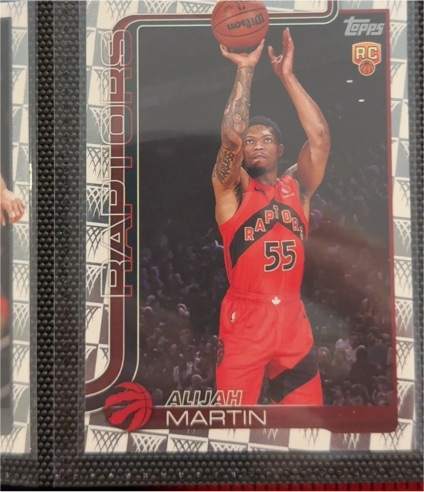2025-26 Topps #240 Alijah Martin — front
