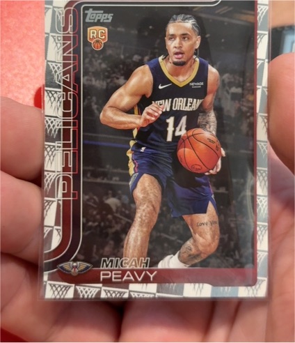 2025-26 Topps #241 Micah Peavy — front