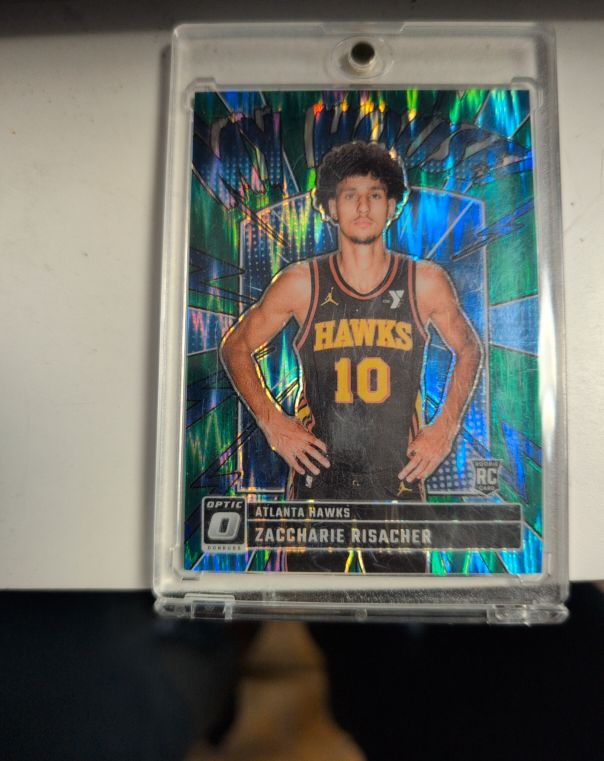 2024-25 Panini Donruss Optic #13 Zaccharie Risacher — front