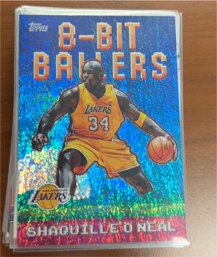 2025-26 Topps Basketball #8B-21 Shaquille O'Neal 8-Bit Ballers — front