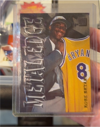1996 Fleer Metal Edge #15 Kobe Bryant — front