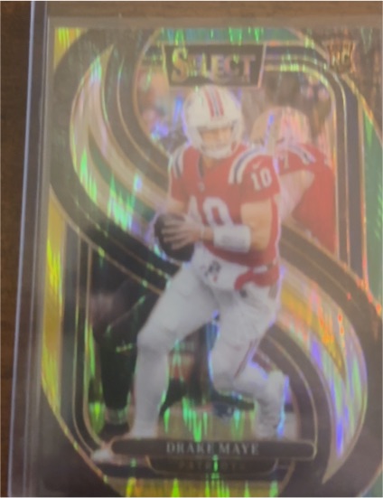 2024 Panini Select Premier Level #113 Drake Maye — front