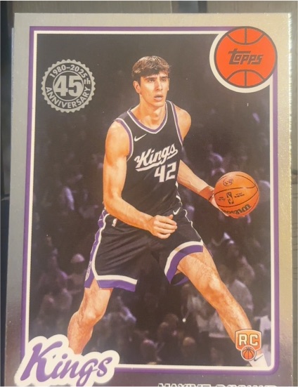 2025-26 Topps 1980-81 Topps Basketball #80BK-85 Maxime Raynaud — front