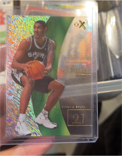 1997-98 Skybox EX 2001 #75 Tim Duncan Rookie RC — front