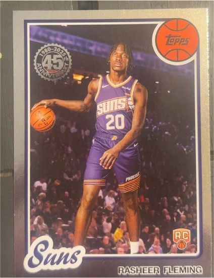 2025-26 Topps #80BK-74 Rasheer Fleming — front