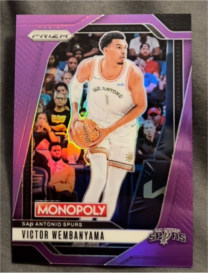 2024-25 Panini Prizm Monopoly #73 Victor Wembanyama — front