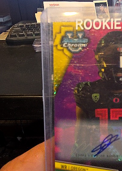 2023 Bowman Chrome #RC Tyler Lockett Rookie Card — front