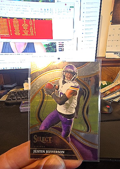 2024 Panini Select #36 Justin Jefferson — front