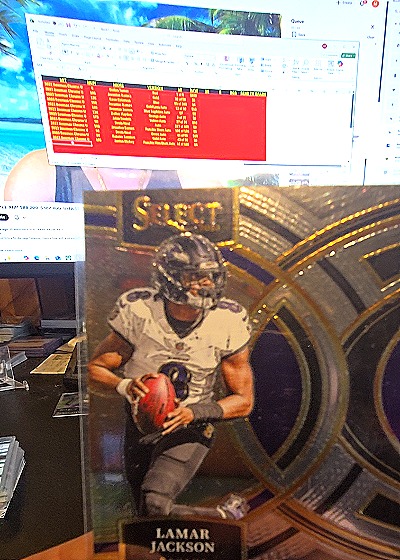 2023 Panini Select #86 Lamar Jackson — front