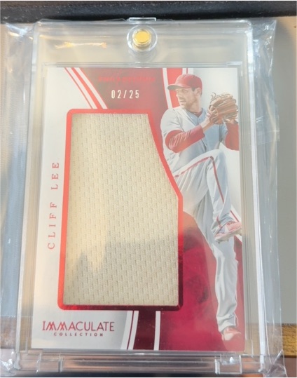 2016 Panini Immaculate Collection #02/25 Cliff Lee — front