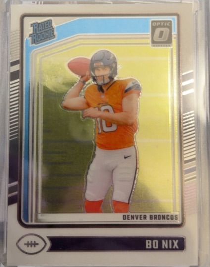 2024 Panini Donruss Optic #209 Bo Nix — front