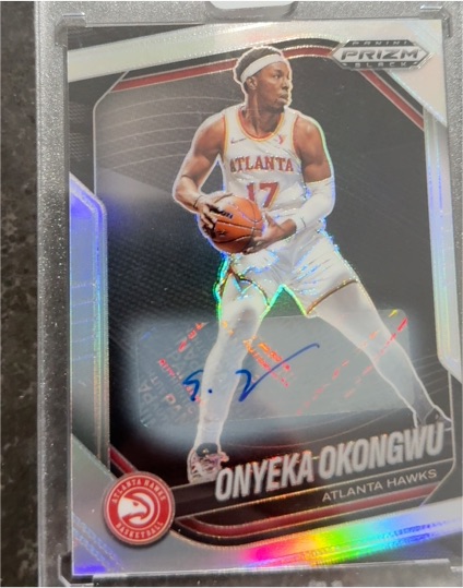 2024-25 Panini Prizm Black #140 Onyeka Okongwu — front