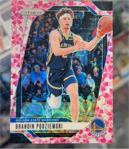 2024-25 Panini Prizm #81 Brandin Podziemski — front