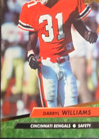 1992 Fleer Ultra #31 Darryl Williams — front