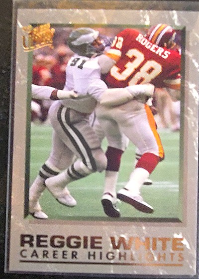 1992 Fleer Ultra #2 Reggie White Career Highlights — front