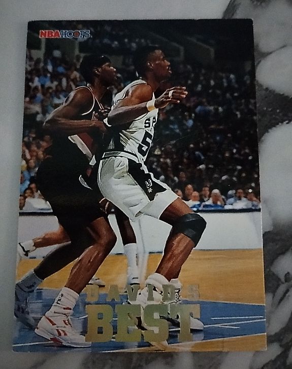 1993-94 NBA Hoops #DB3 David Robinson David's Best — front