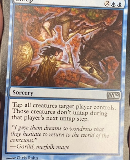 2013 Magic: The Gathering #67 Sleep — front