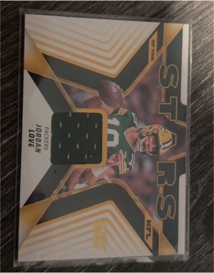 2025 Panini Score Football #SNJ-JLE Jordan Love — front