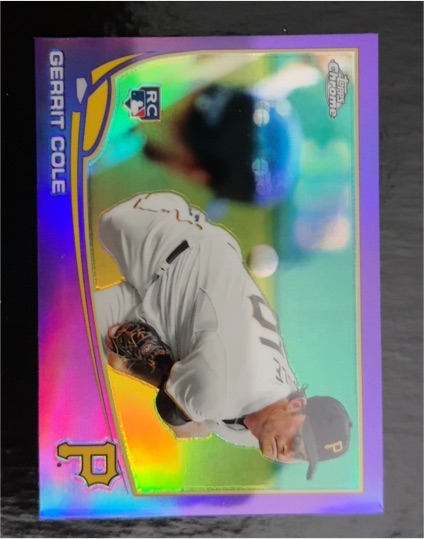 2013 Topps Chrome #210 Gerrit Cole — front