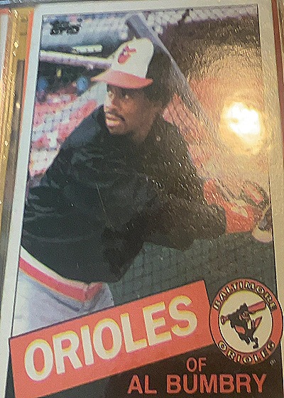 1985 Topps #726 Al Bumbry — front