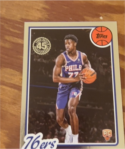 2025-26 Topps Basketball #80BK-77 Tyrese Maxey — front