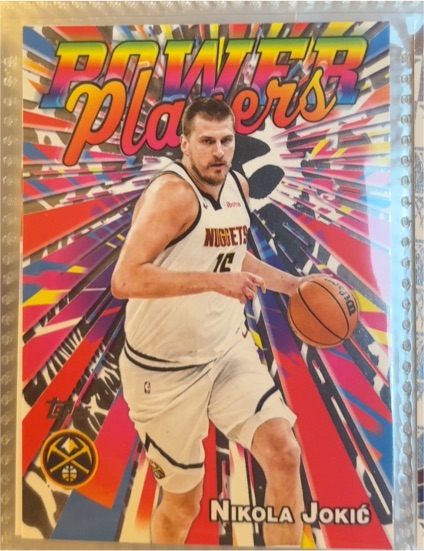 2025-26 Topps Basketball #PP-12 Nikola Jokic Power Players — front