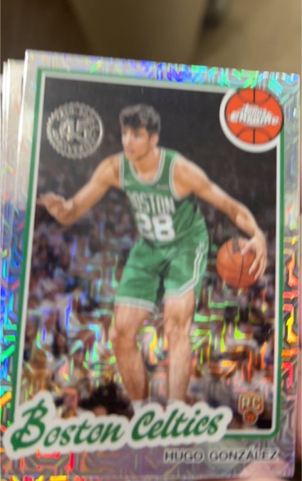 2025-26 Topps #80BK-28 Hugo Gonzalez — front