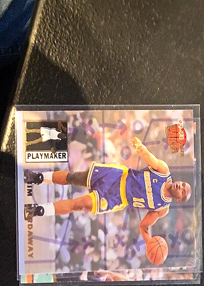 1992-93 Fleer Ultra #3 Tim Hardaway Playmaker — front
