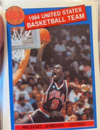 1984 Missing Link Productions #NNO Michael Jordan United States Basketball Team — front